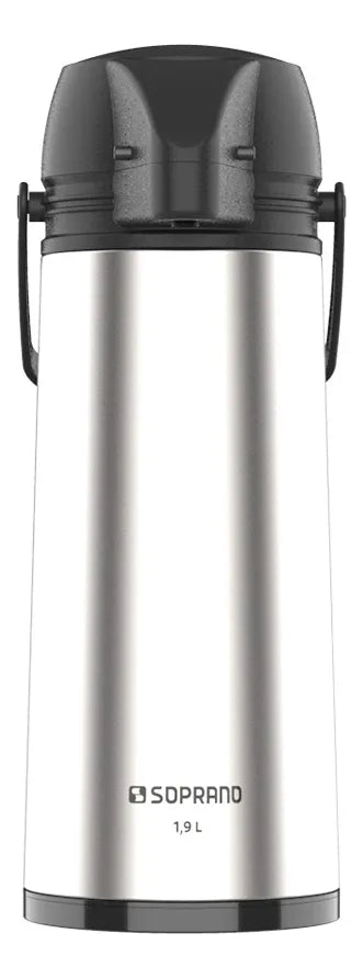 Garrafão Térmico Botijão Palace Inox 6 Litros - Soprano