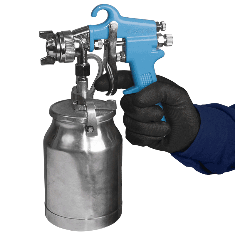 Pistola De Pintura Pneumática 1 Litro G1184/BR Gamma