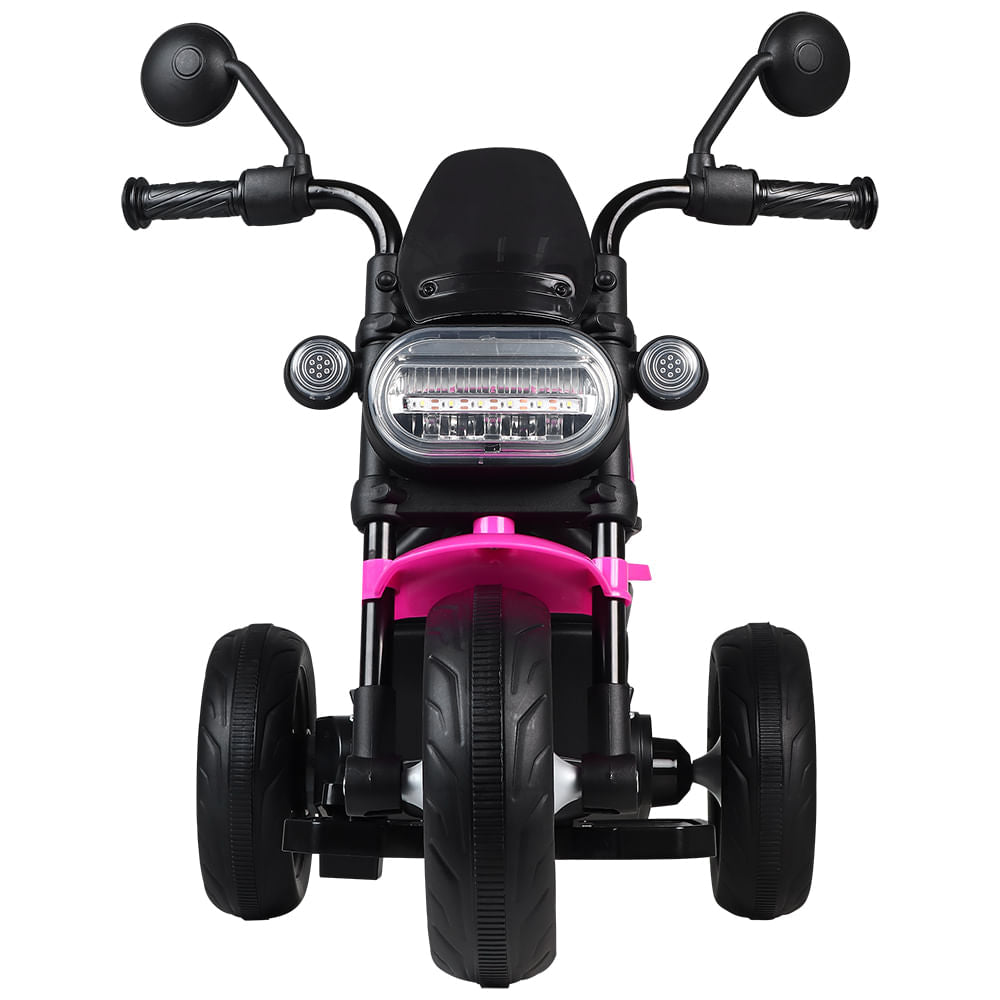 Moto Elétrica Infantil Freeway King 3 rodas 6v Rosa Belfix