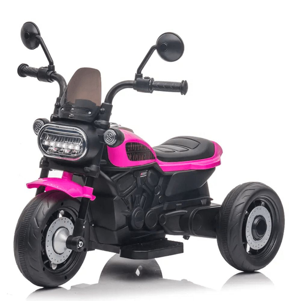 Moto Elétrica Infantil Freeway King 3 rodas 6v Rosa Belfix