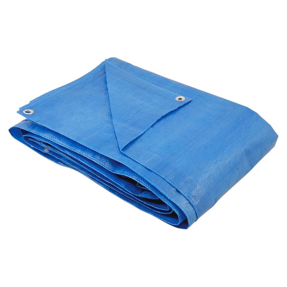 Lona Polietileno 8x6m Azul 100 Micras Belfix