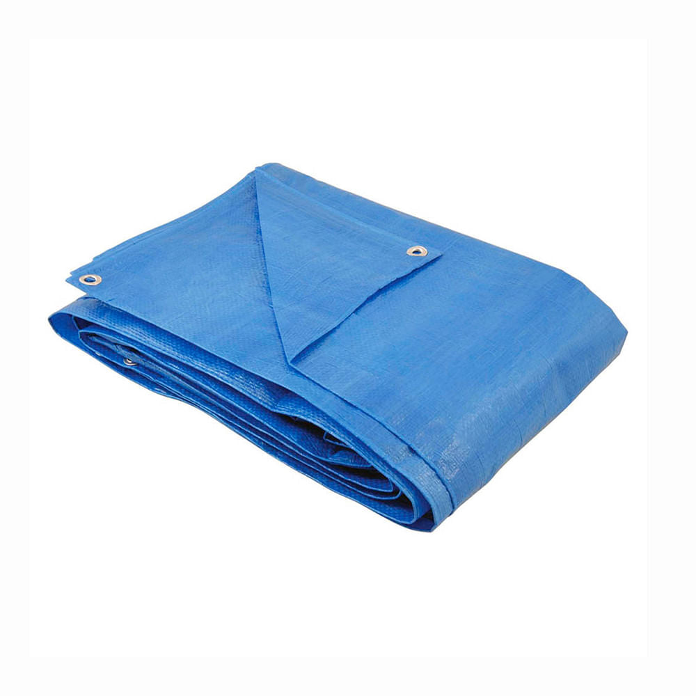 Lona Polietileno 8x6m Azul 100 Micras Belfix