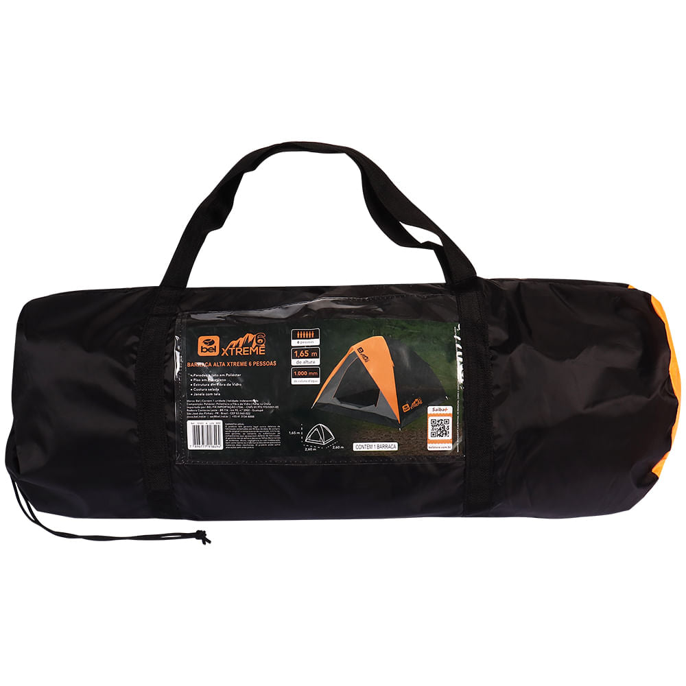 Barraca de Camping Xtreme Impermeável 6 Pessoas 101931 Bel