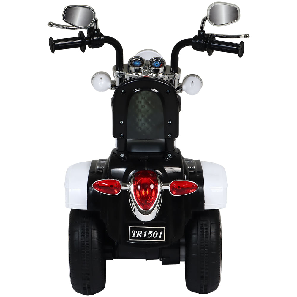 Moto Elétrica Infantil 3 Rodas TR 1501 6V Cinza Bel