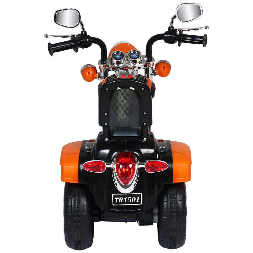 Moto Elétrica Infantil 3 Rodas TR 1501 6V Laranja Bel