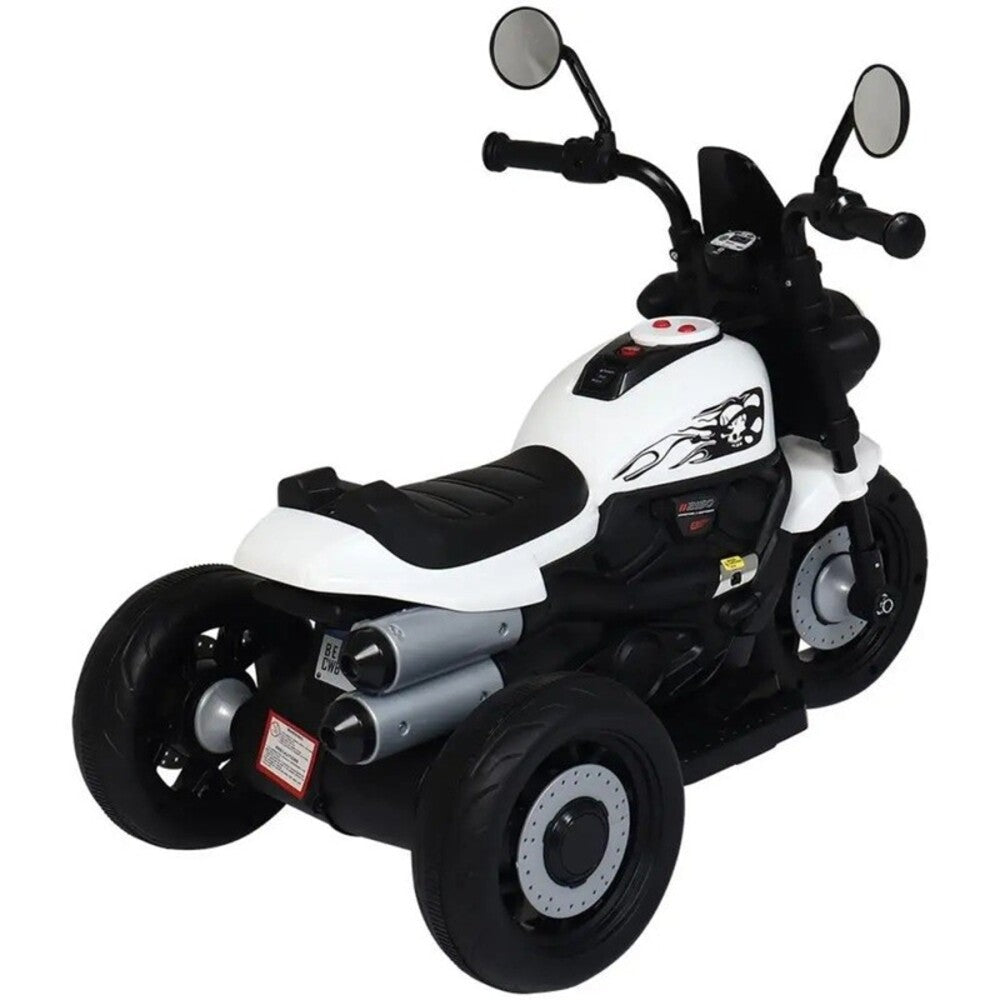 Moto Elétrica Infantil Freeway King 3 Rodas 6V Branca Bel