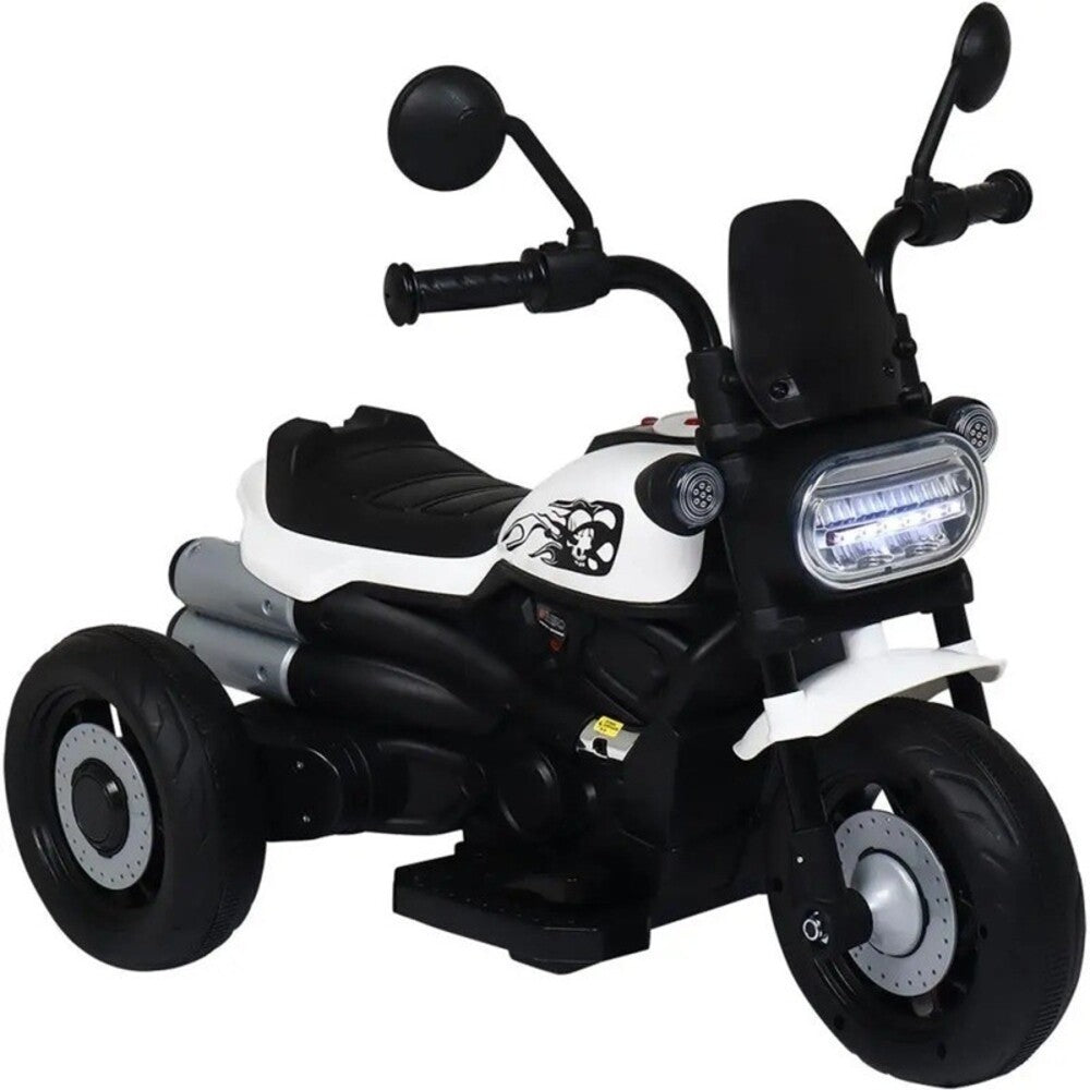 Moto Elétrica Infantil Freeway King 3 Rodas 6V Branca Bel
