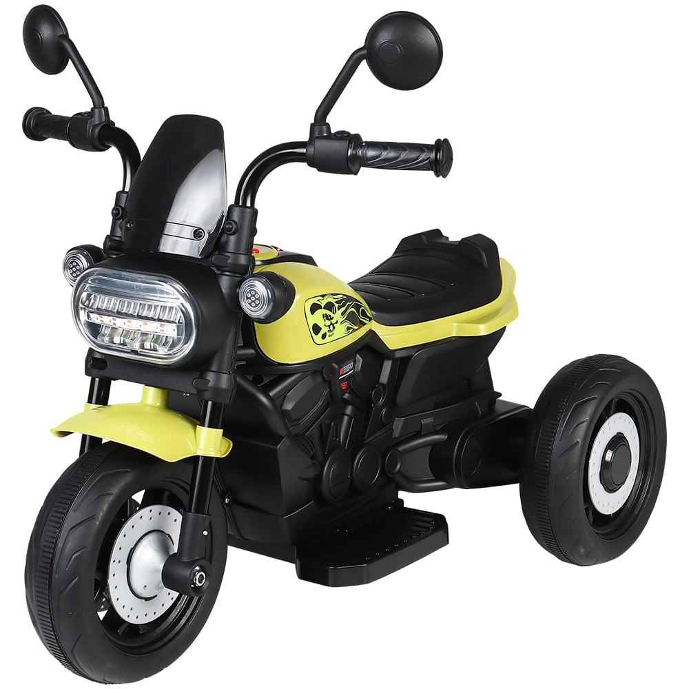 Moto Elétrica Infantil Freeway King 3 Rodas 6V Verde Bel