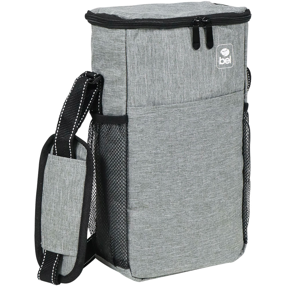 Bolsa Térmica Toscana Para 2 Garrafas de Vinho Cinza Bel