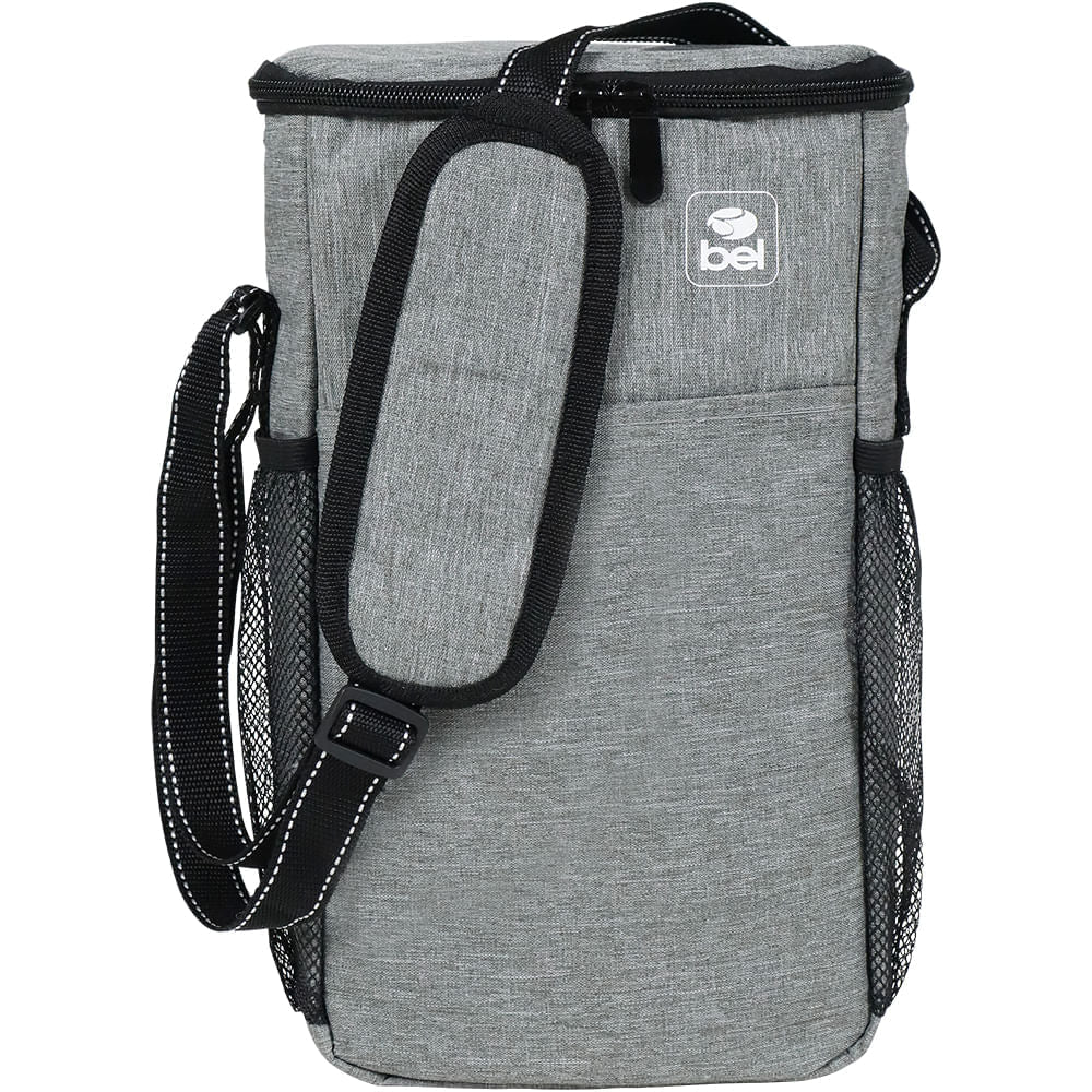 Bolsa Térmica Toscana Para 2 Garrafas de Vinho Cinza Bel