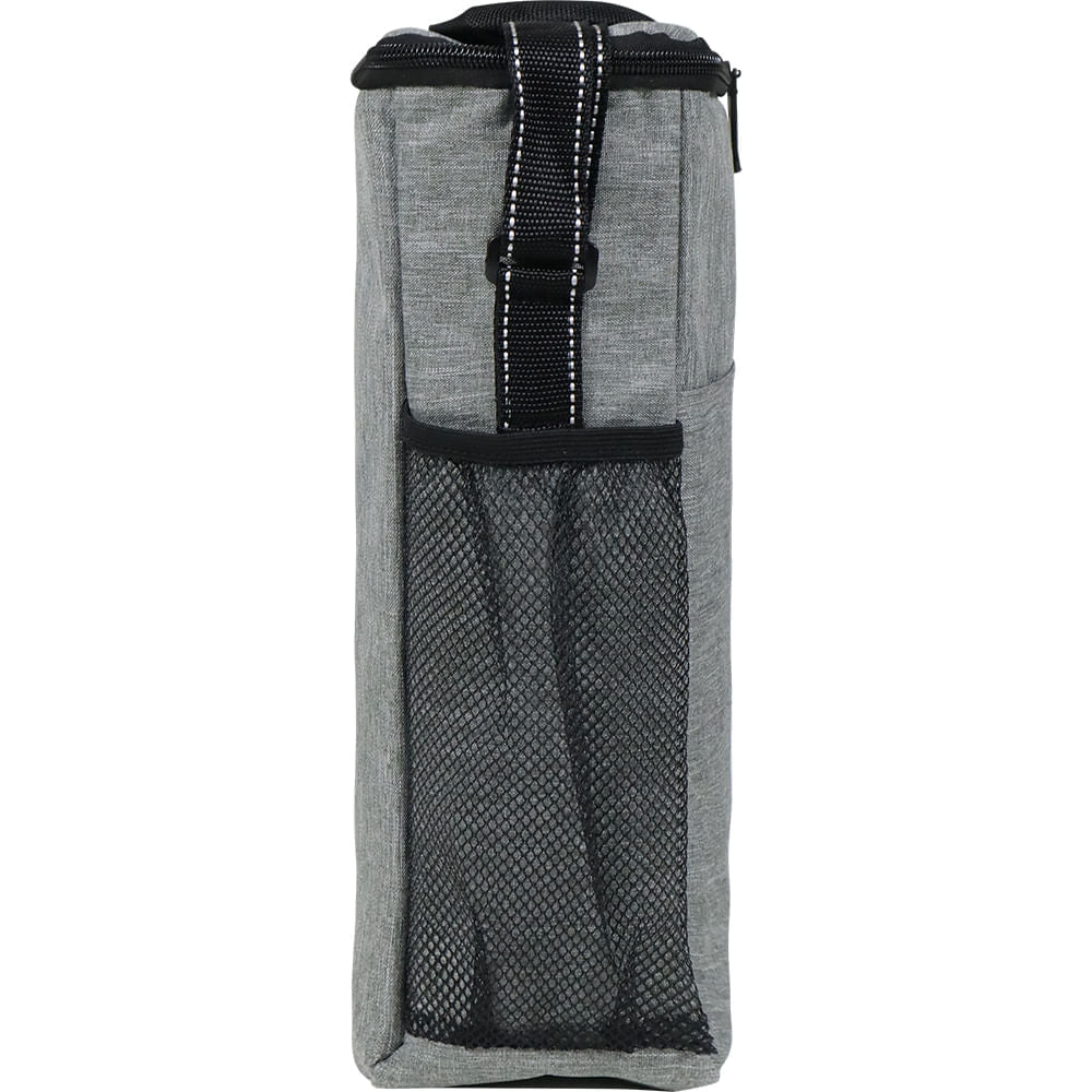Bolsa Térmica Toscana Para 2 Garrafas de Vinho Cinza Bel