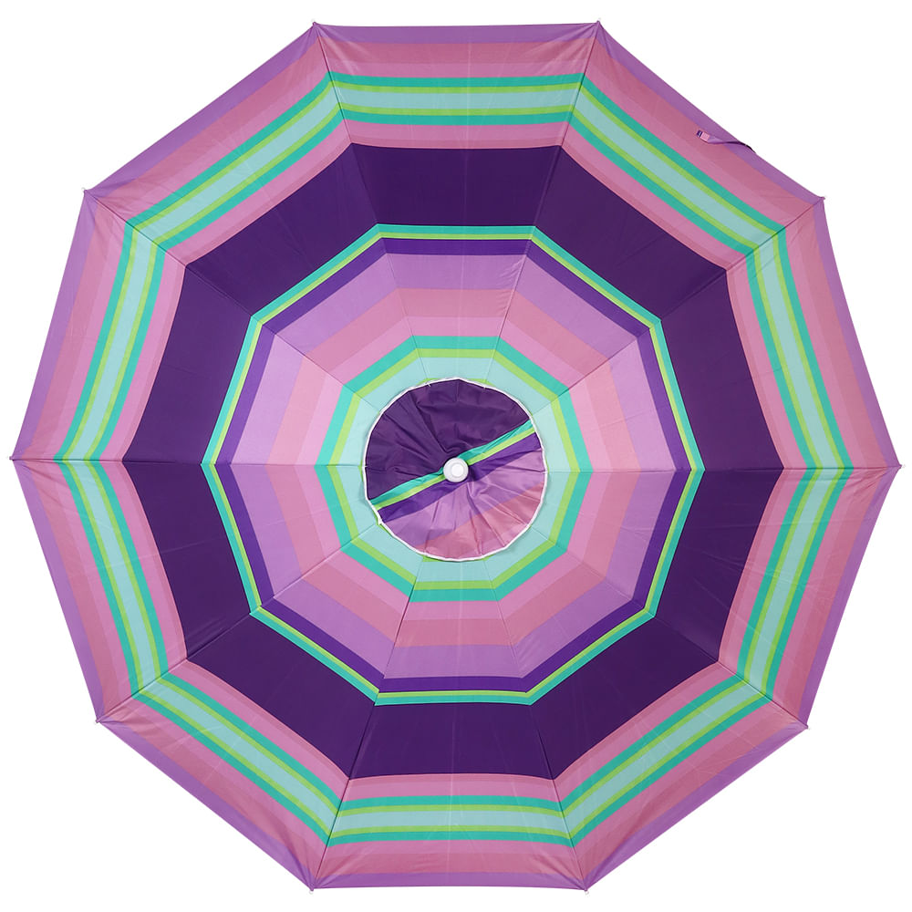 GUARDA-SOL RAINBOW 2,60M CABO DE ALUMINIO ESTAMPAS SORTIDAS BEL - 13000