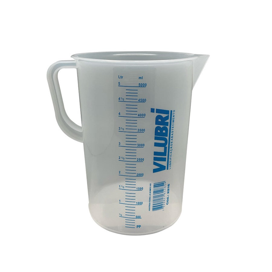 Jarra em Polietileno 5 Litros - Escala 500ML 2216 Vilubri