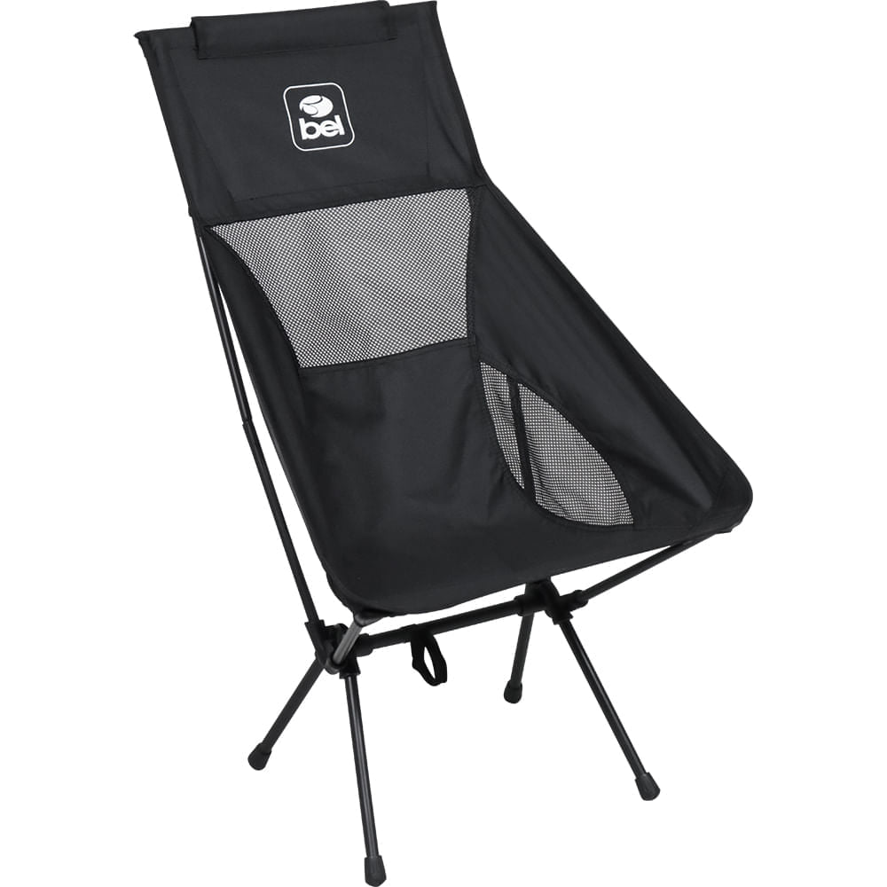 Cadeira Ultra Light Portátil Chill Preta 17955 Bel
