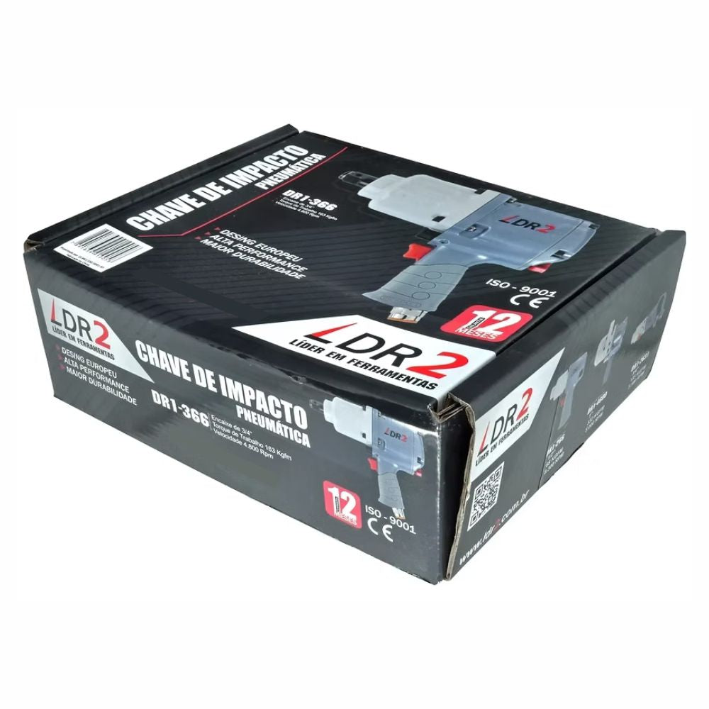 Chave de Impacto Pneumática 3/4 POL 194 KGFM LDR2