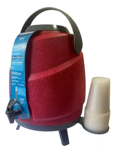 Botijão Garrafão Aspen 9l Vermelho Soprano