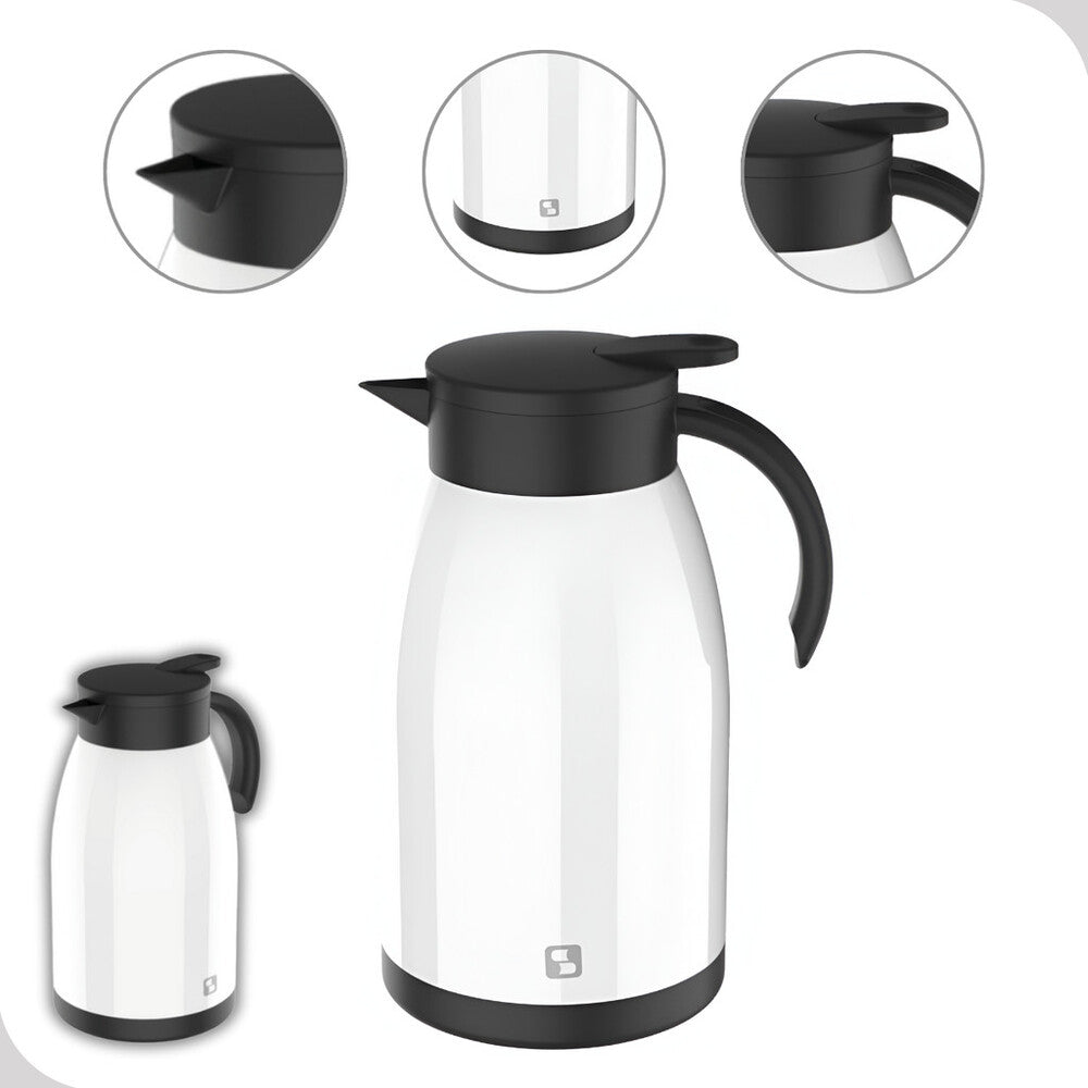 Bule Térmico Branco 1L Elegance Soprano