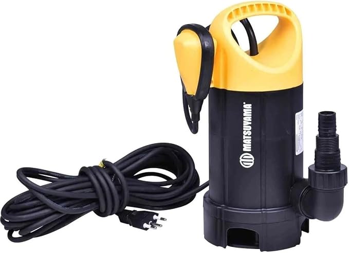 Bomba Submersível Água Suja E Limpa 1hp 750w Matsuyama 220V