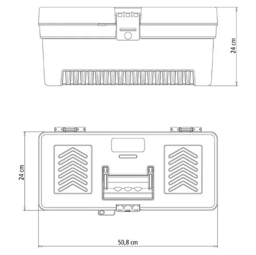 Caixa Plástica Injetado 20 Tramontina