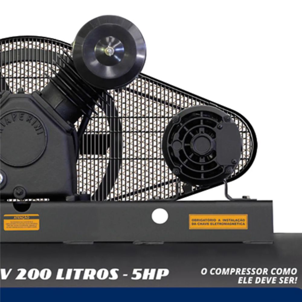 Compressor De Ar 20 Pcm 200l Chiaperini Cj 20+ Apv 200l Mono