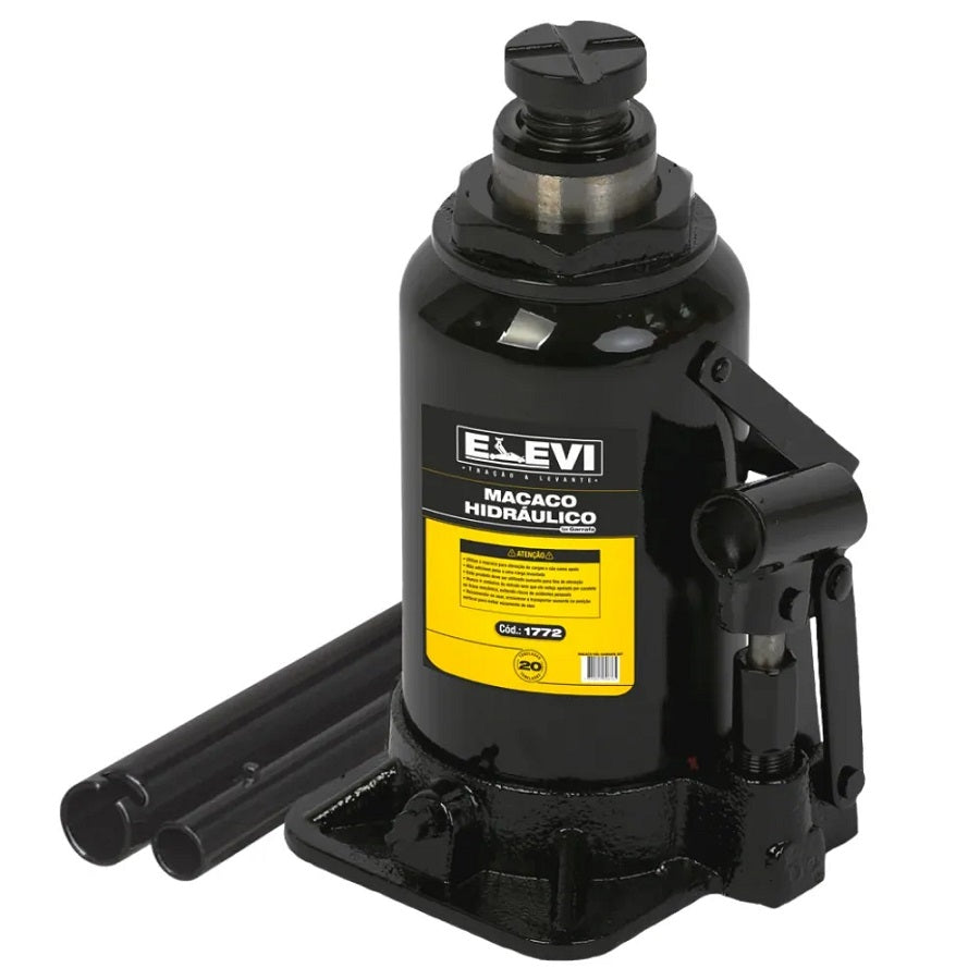 Macaco Hidráulico de Garrafa 20 Toneladas 1772 Elevi