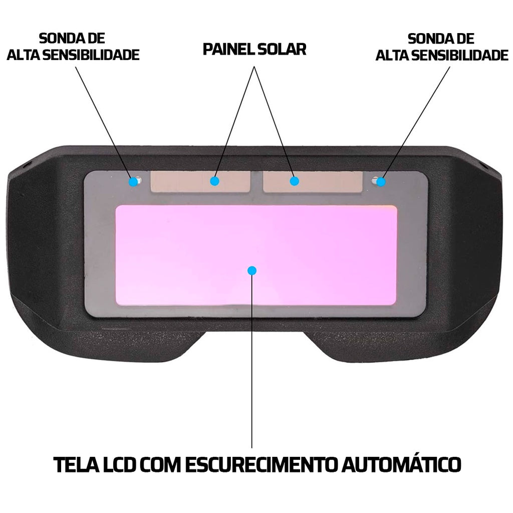 OCULOS SOLDA AUTOMATICO TITANIUM VISION TON. 11 05746