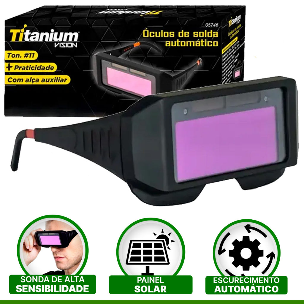 OCULOS SOLDA AUTOMATICO TITANIUM VISION TON. 11 05746