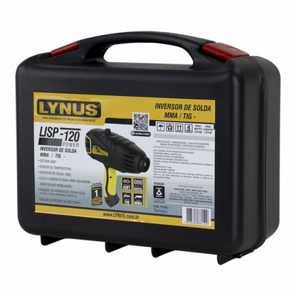 INVERSORA DE SOLDA MMA PISTOLA 100A LISP-120 220V LYNUS - 000000510