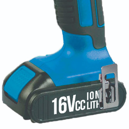 PARAFUSADEIRA FURADEIRA 16V LITHIUM 2 BATERIAS G12102 Gamma