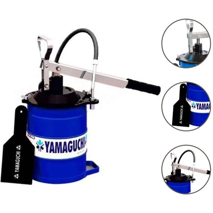 Bomba De Graxa 7kg Modelo 209 Com Disco Raspador Yamaguchi