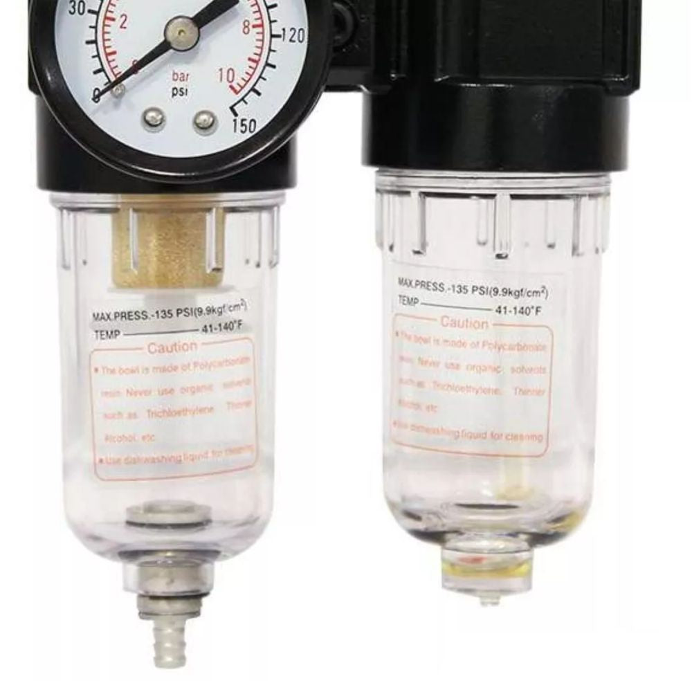 LUBRIFIL CONJUNTO 1/4 POL NPT PRESSAO MAX 10 BAR 3115 BREMEN