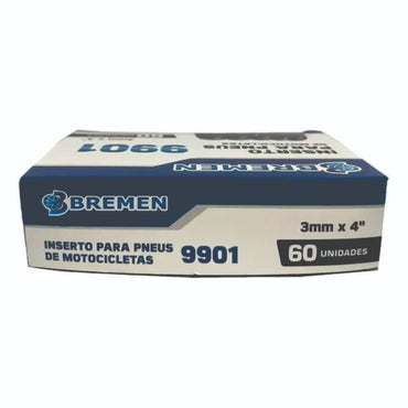 INSERTO DE PNEU P/MOTOCICLETA REFIL CAIXA C/60 UND BREMEN