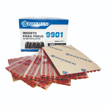 INSERTO DE PNEU P/MOTOCICLETA REFIL CAIXA C/60 UND BREMEN