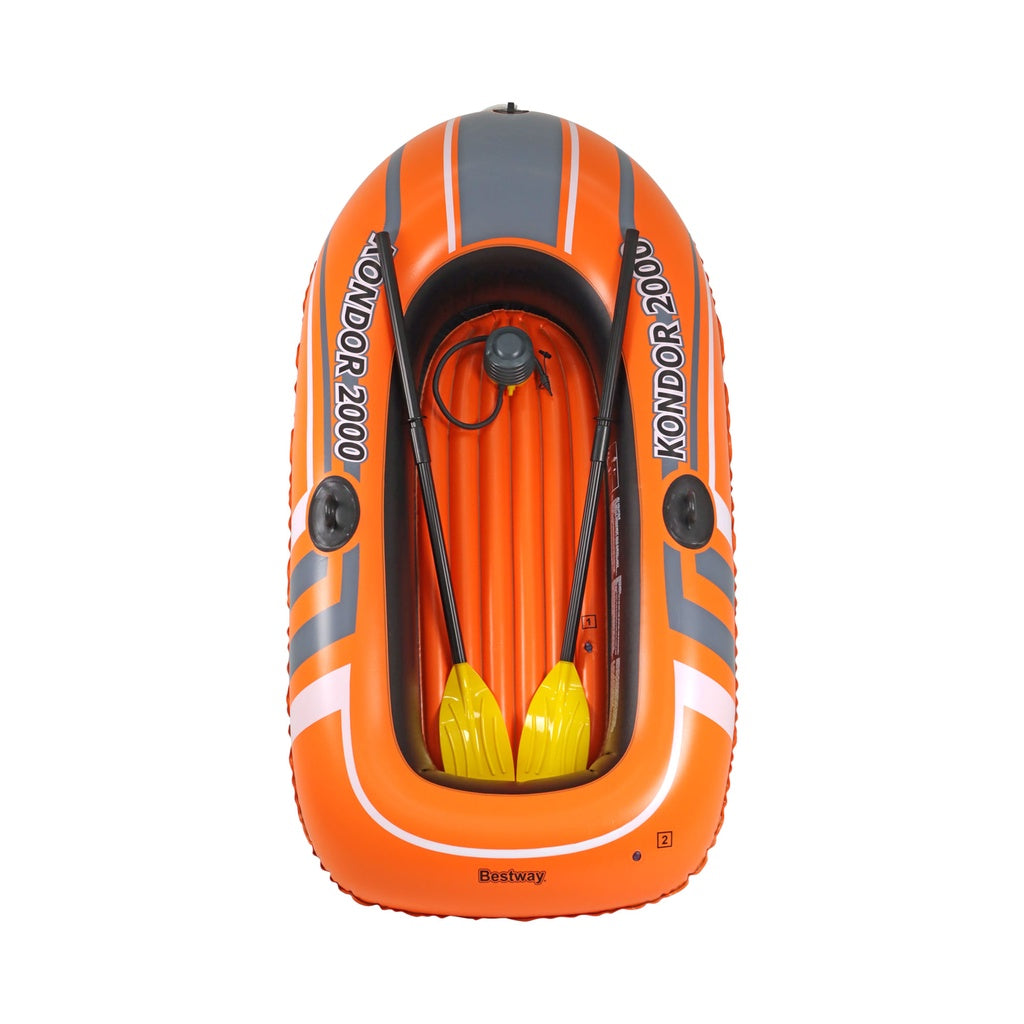 Bote Inflável Hydro Force Com Remo E Bomba De Ar Belfix