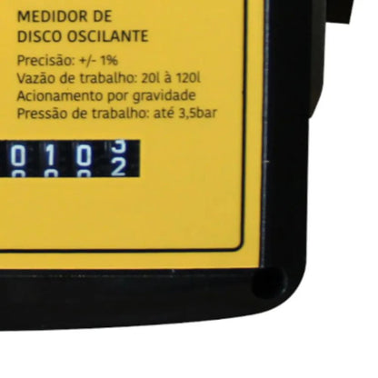 MEDIDOR MECANICO P/ OLEO DIESEL ATE 120L/MIN 3DIG VILUBRI