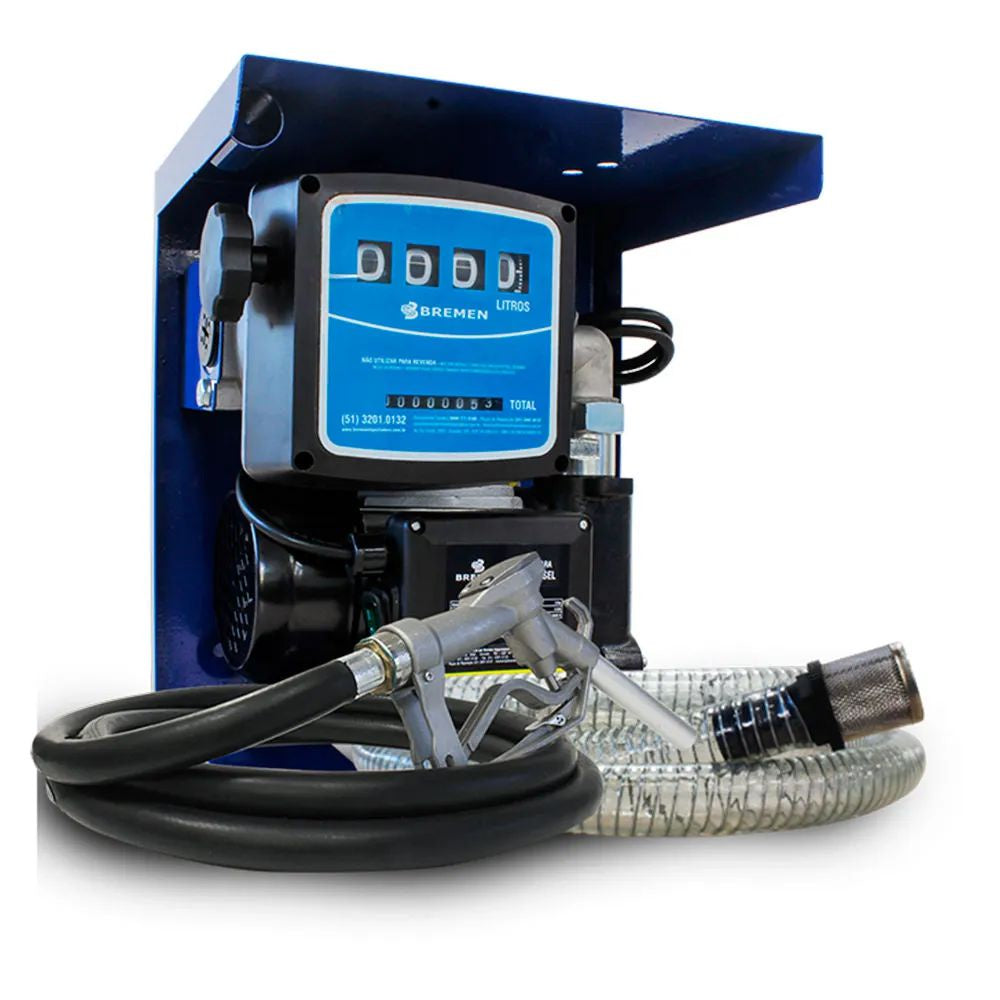 KIT BOMBA ELETRICA 230V DIG 4M DIESEL 60L/MIN BREMEN 39250/8835