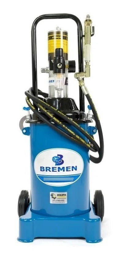 Propulsora Pneumática P/ Graxa 12 Kg Bremen 8595