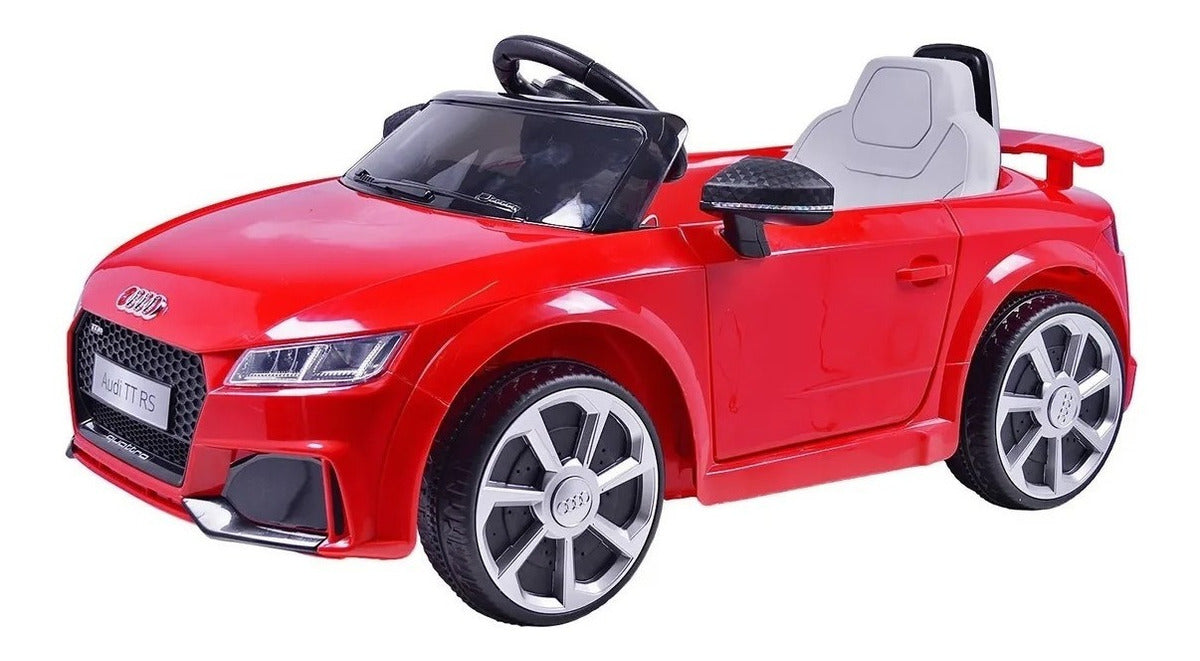 Carro Elétrico AUDI TT RS R/C Vermelho Controle Remoto Bel