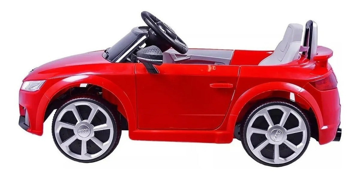 Carro Elétrico AUDI TT RS R/C 2.4GHZ Vermelho C/ Controle Remoto Belfix