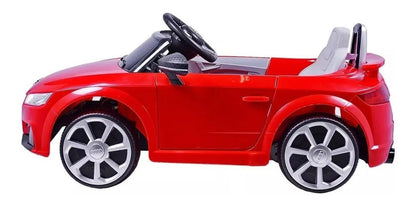 Carro Elétrico AUDI TT RS R/C 2.4GHZ Vermelho C/ Controle Remoto Belfix