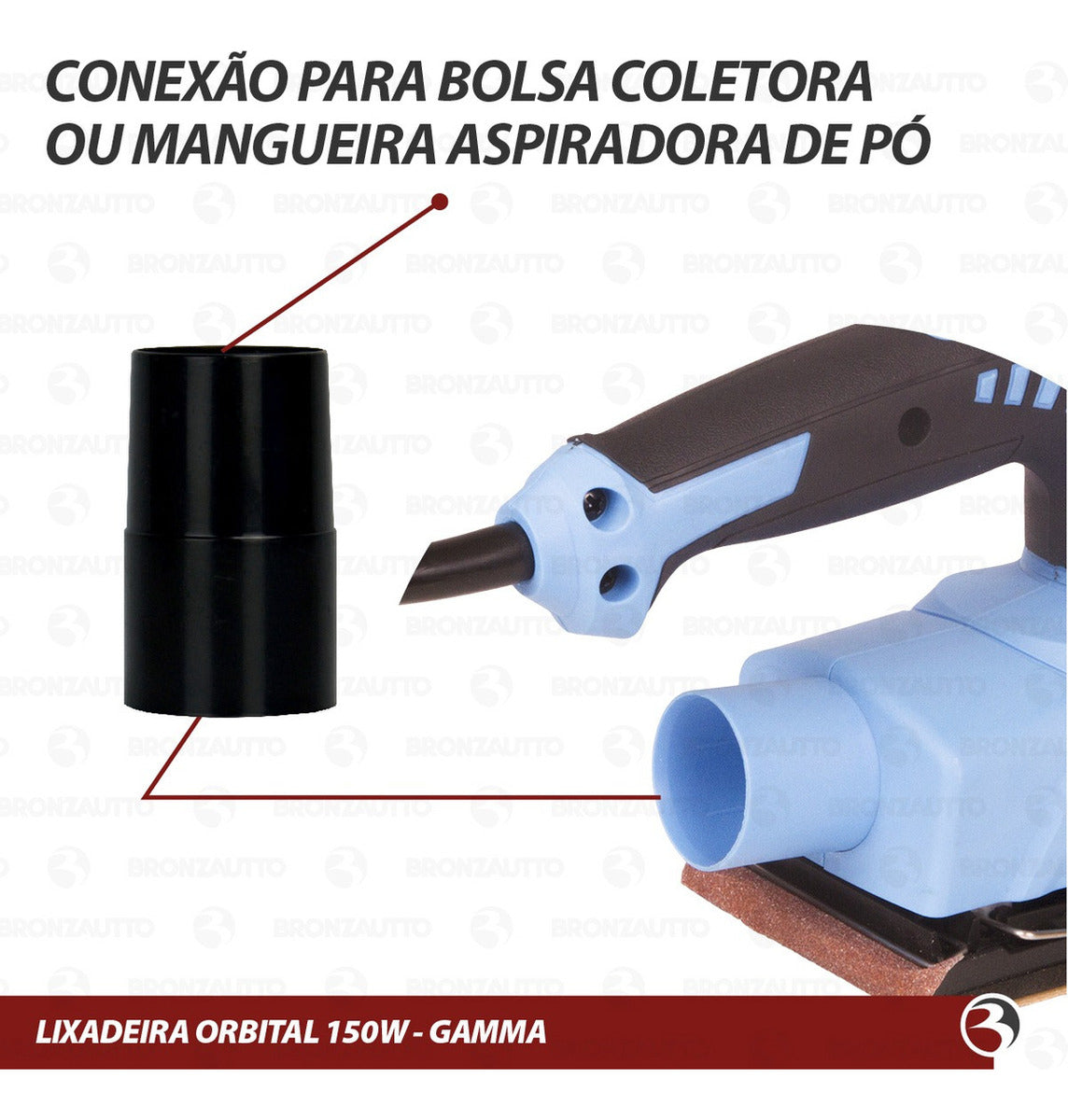 LIXADEIRA ORBITAL 150W 127 V GAMMA