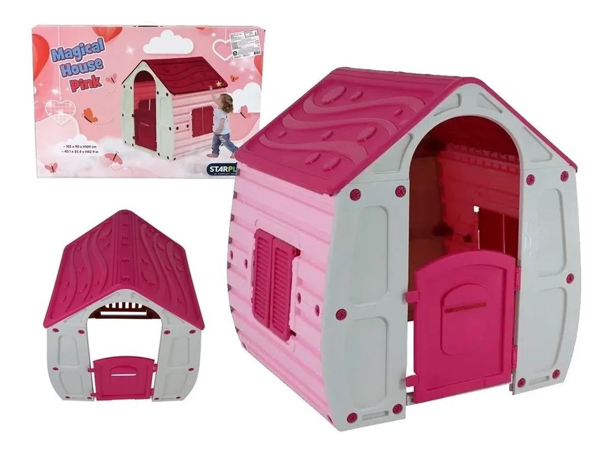 CASINHA BRINQUEDO MAGICAL ROSA - BEL FIX 560010