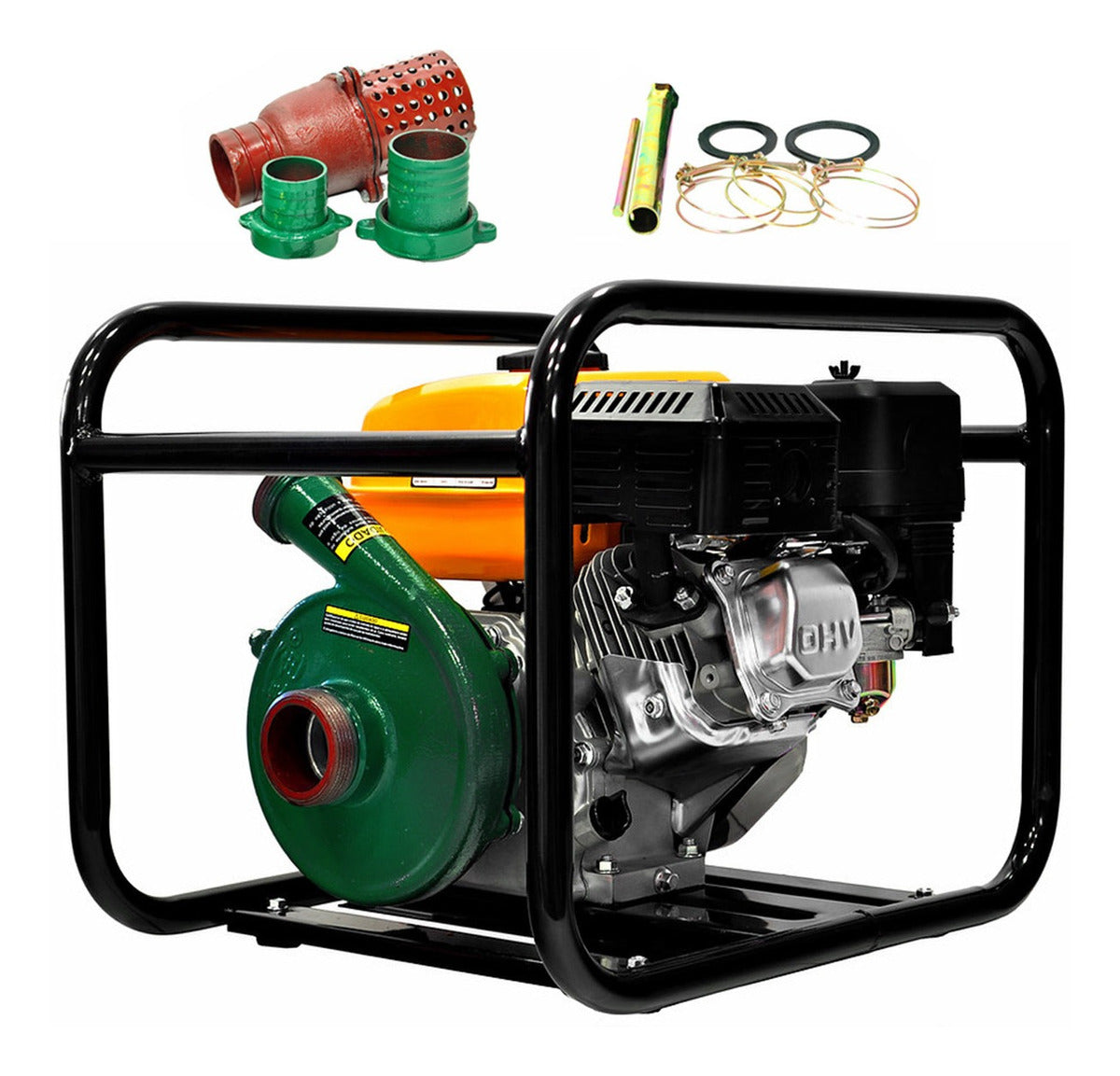 Motobomba Gasolina ZB25G 7.0HP Centrífuga Part Manual ZMAX