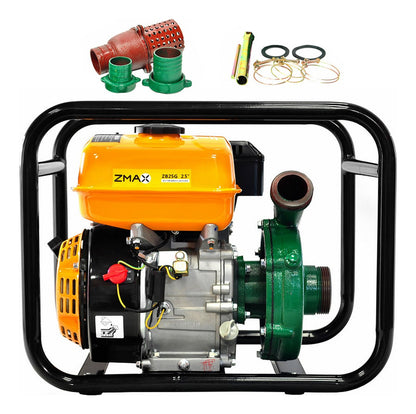 Motobomba Gasolina ZB25G 7.0HP Centrífuga Part Manual ZMAX