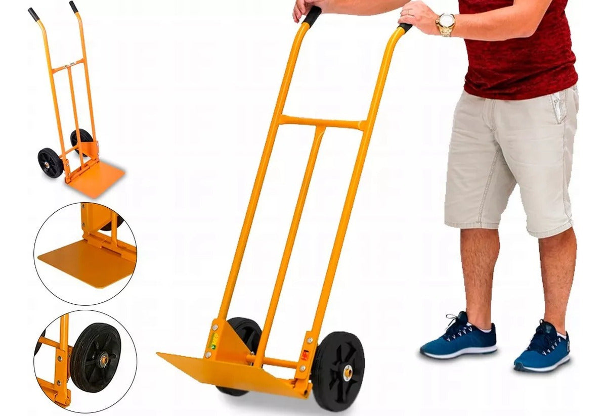 Carrinho Para Carga Armazém 200kg A-200D Lynus