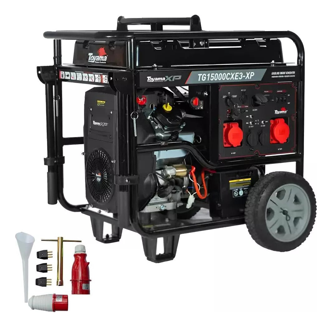 GERADOR GASOLINA TG15000CXE3-XP, TRIF. TOYAMA