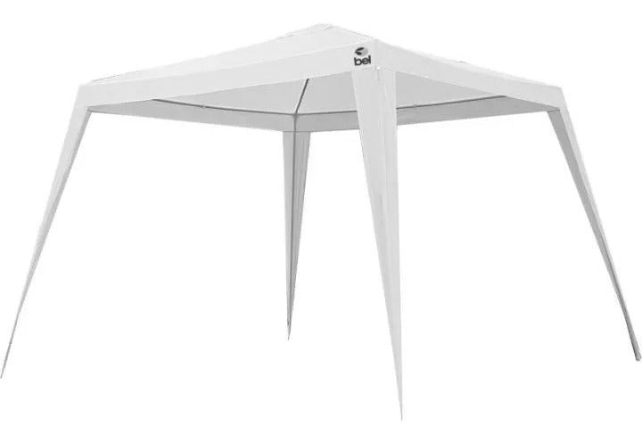 Gazebo Dobrável Bel Desmontável 3m X 3m X 2.4m - Branco