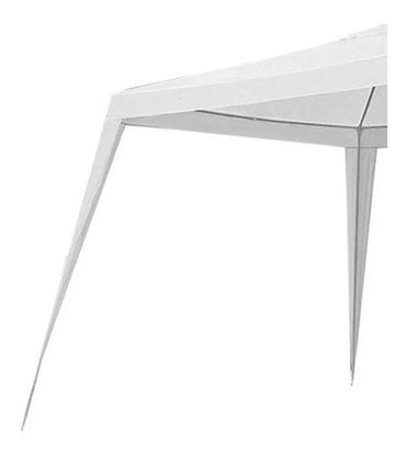 Gazebo Dobrável Bel Desmontável 3m X 3m X 2.4m - Branco