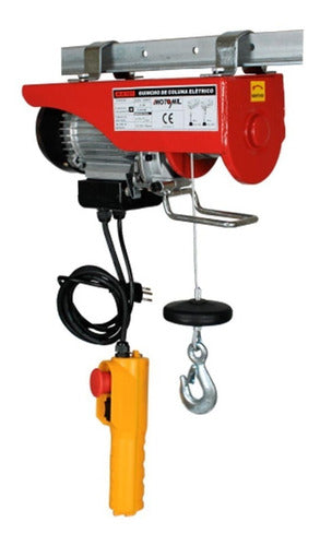 GUINCHO COLUNA ELETRICO 100/200KG 110V 60HZ H-A 101 MOTOMIL