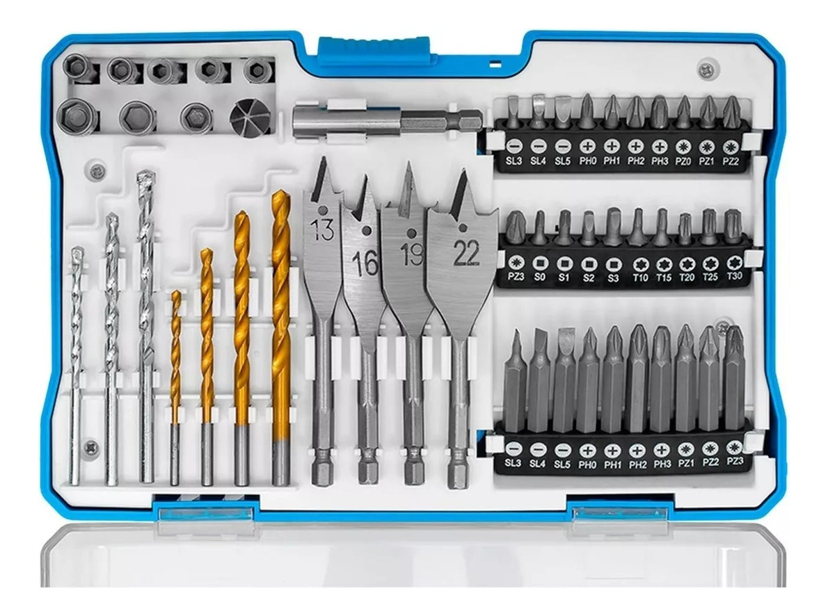 Kit De Acessórios Para Furadeira E Parafusadeira Gamma